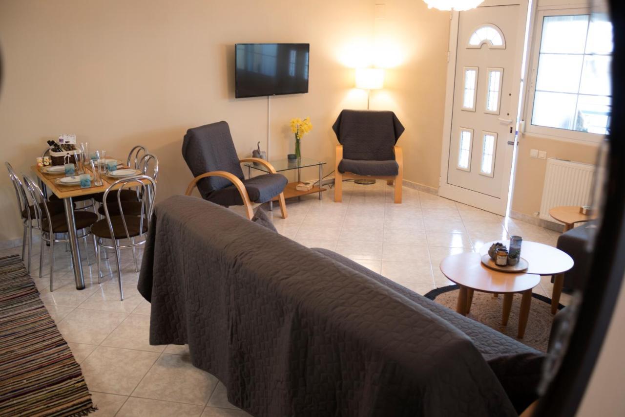 Silene Luxury Apartment Néa Péramos Esterno foto